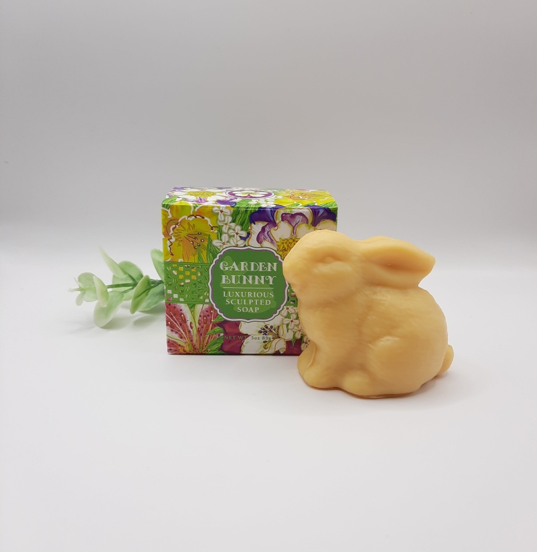 3oz Sculpted Soap - Garden Bunny