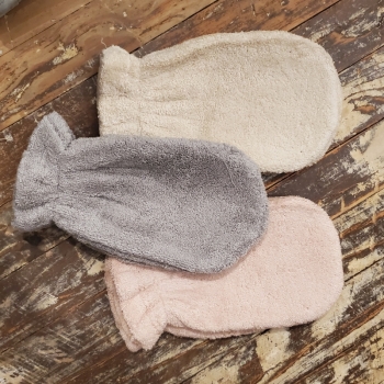Mushie Organic Cotton Bath Mitt (varies)