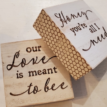Beehive Block Sign (varies)
