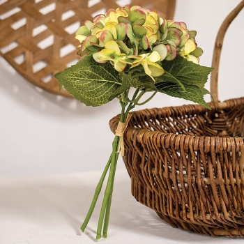 Green & Pink Hydrangea Bouquet