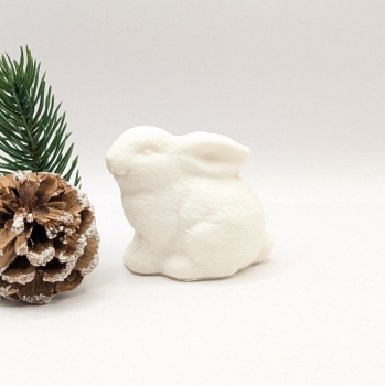 3oz Sculpted Soap - Snow Bunny