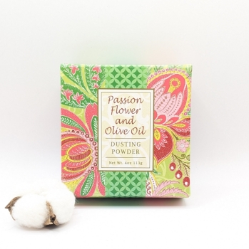 4oz Dusting Powder - Passion Flower & Olive Oil