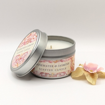 4oz Artisan Candle - Rosewater & Jasmine