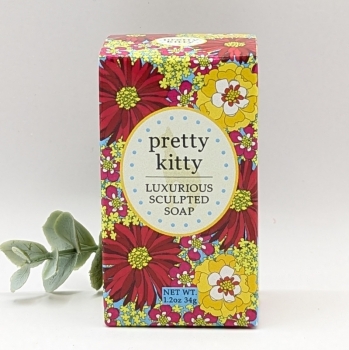 1.2oz Sculpted Soap - Pretty Kitty