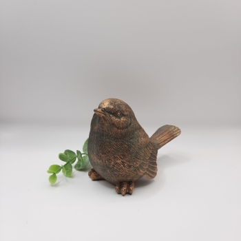 Antique Bronze-Look Bird Figurine (varies)