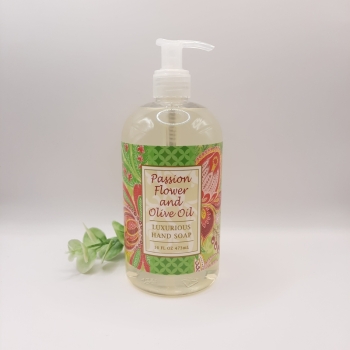 16oz Hand Soap - Passion Flower & Olive Oil