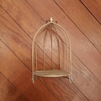 Golden Birdcage Lantern