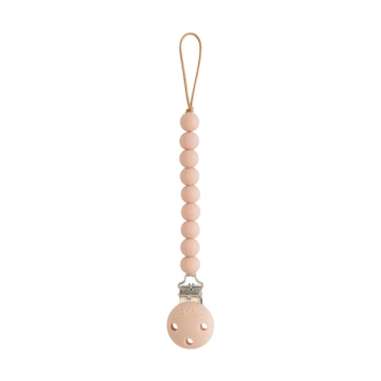 Mushie Silicone Pacifier Clip (varies)