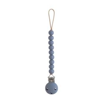 Mushie Silicone Pacifier Clip (varies)