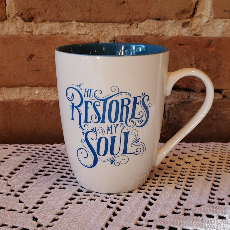 Mug - He Restores My Soul