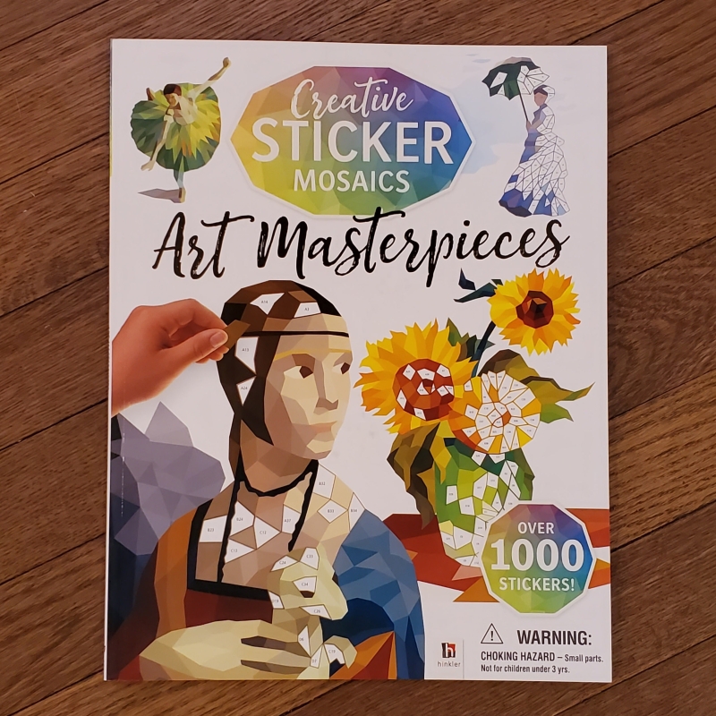 Art Masterpieces (Creative Sticker Mosaics)