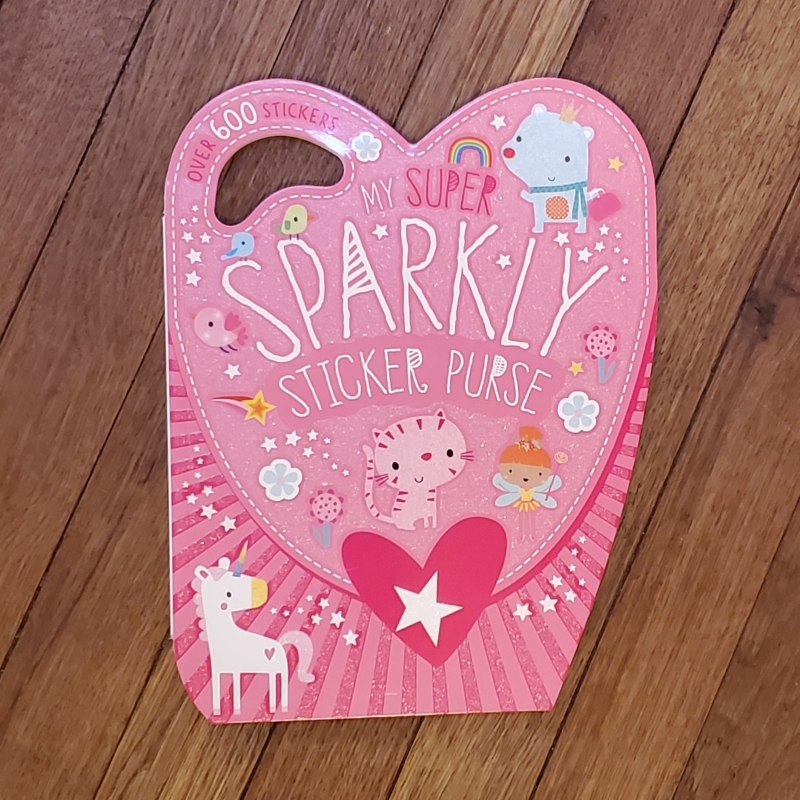 My Super Sparkly Sticker Purse