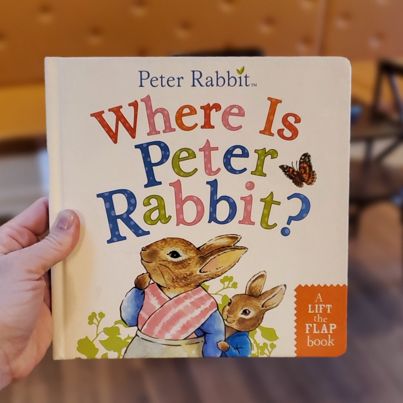Where is Peter Rabbit? (lift the flap)