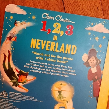 GB Board Book - 1, 2, 3 in Neverland