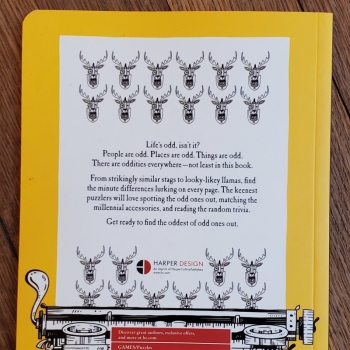 Oddities: a Spot the Odd One Out Puzzle Book