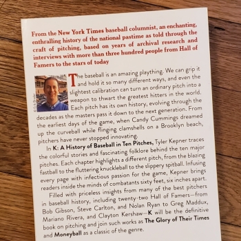 K: A History of Baseball in Ten Pitches (large print)