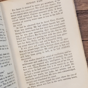 Used - Sunset Pass by Zane Grey