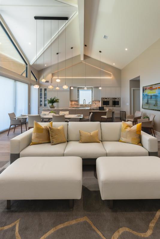 Vaulted Living Lounge