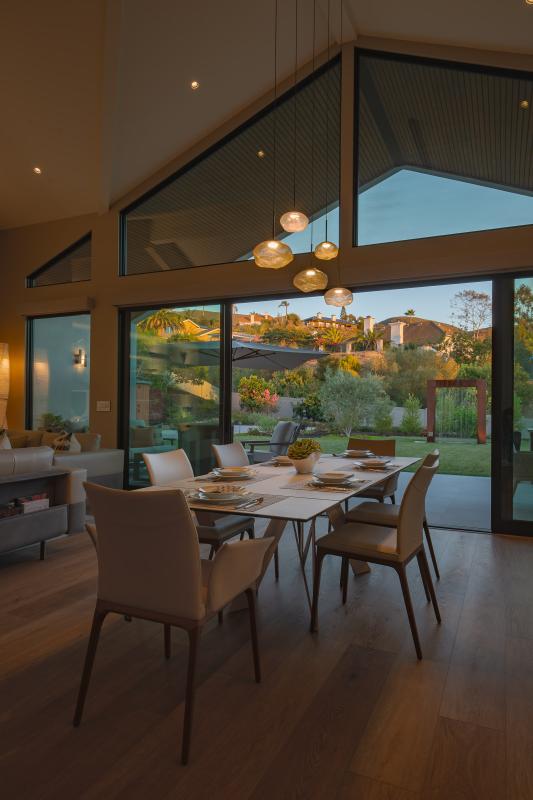 Indoor-Outdoor Dining View