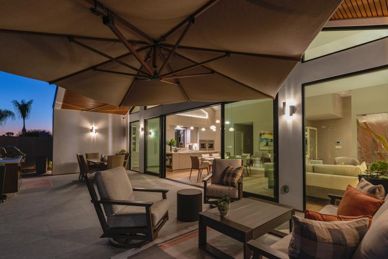 Patio-to-Interior Flow
