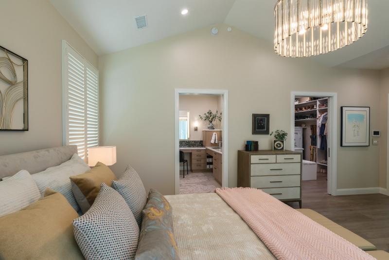 Vaulted Primary Bedroom