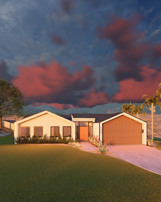 Exterior Design Rendering