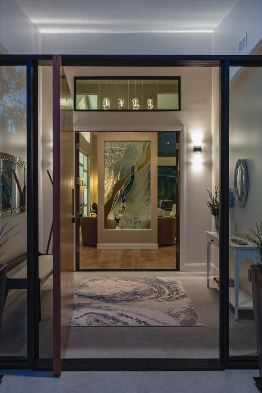 Light-Filled Entry Vestibule