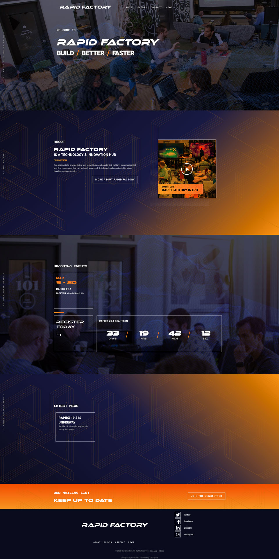 Full Desktop Website