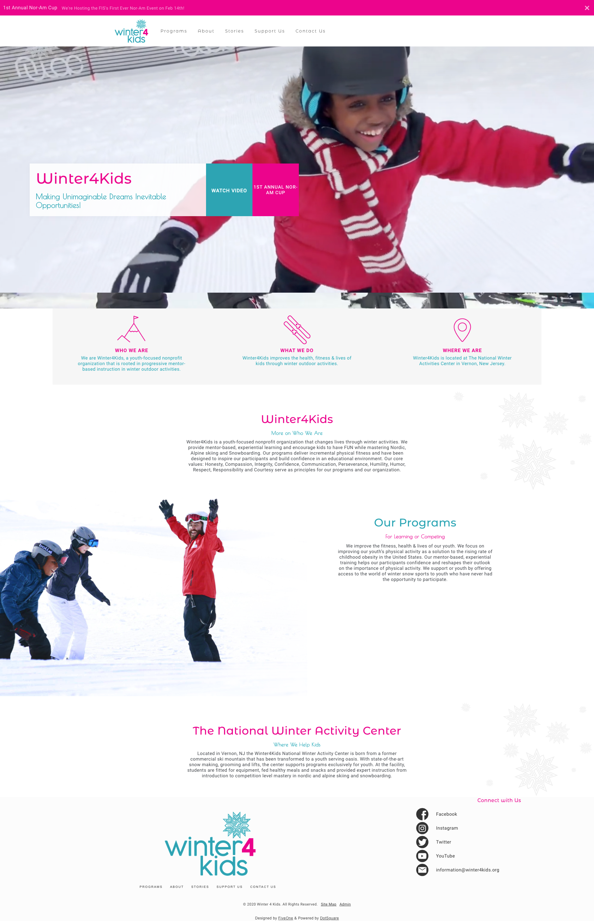 Full Desktop Website