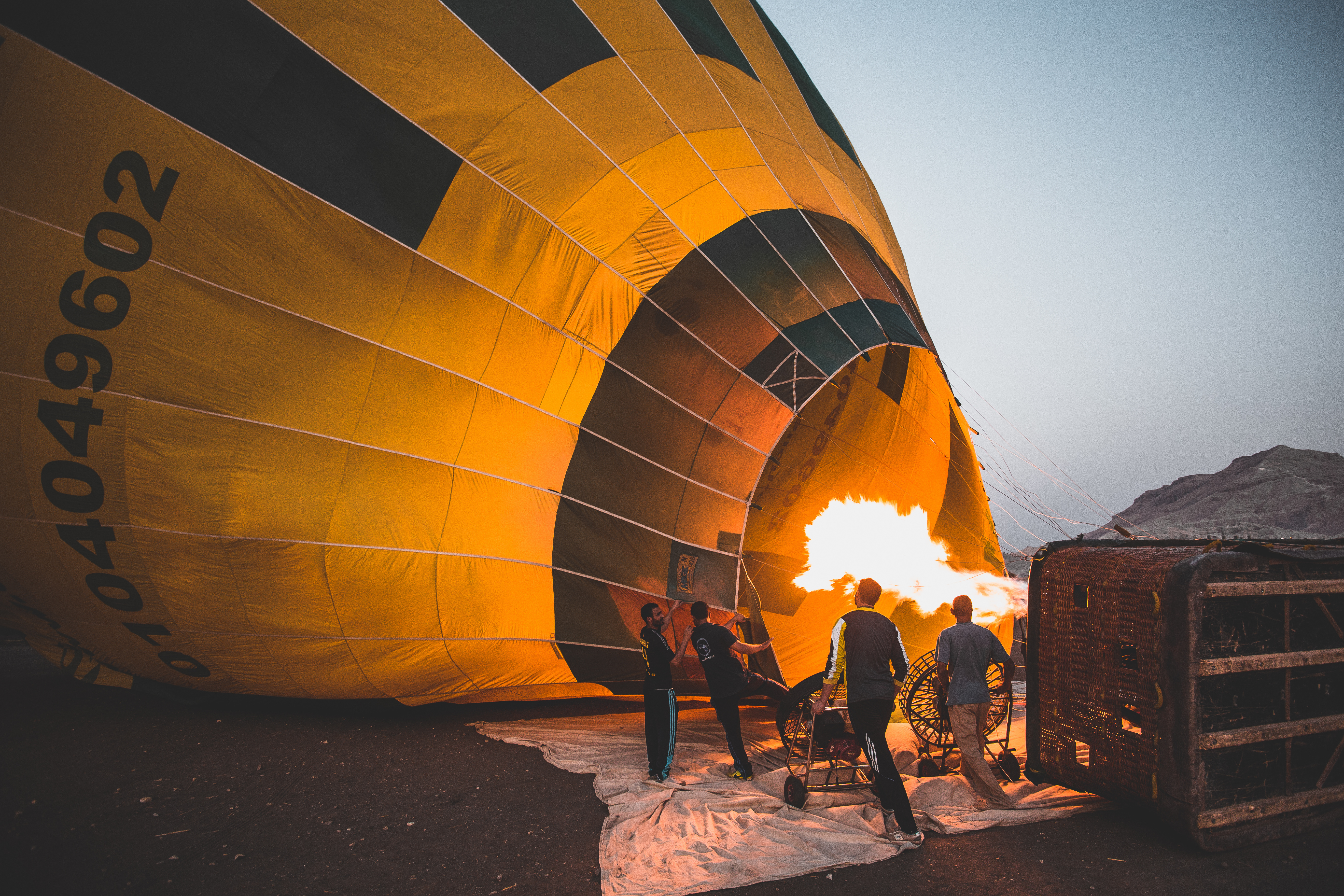 san diego ocean beach hot air balloon