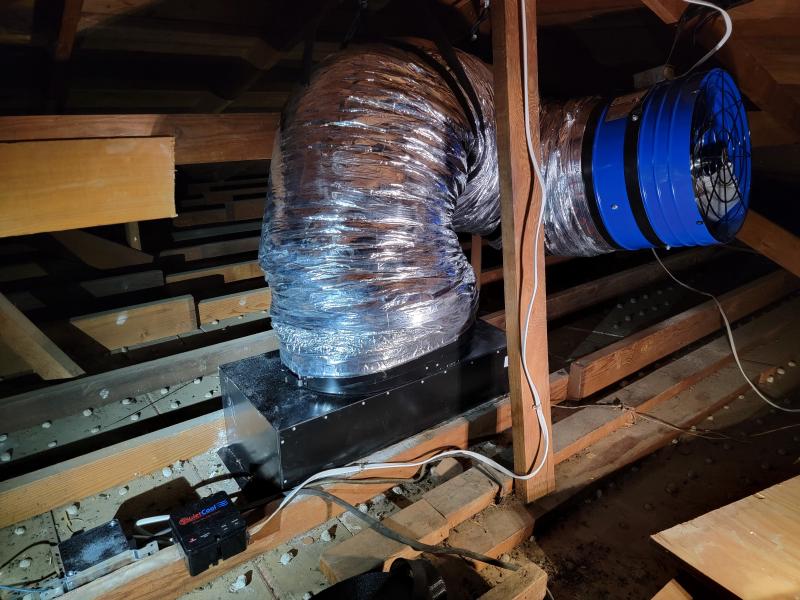 Attic Fan/Whole house fan