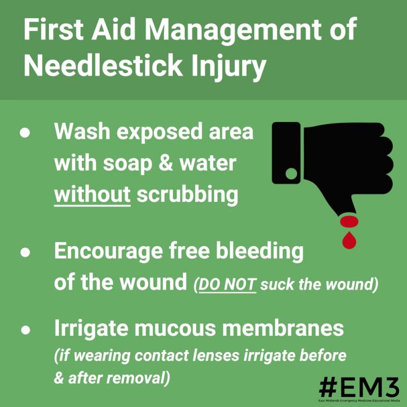 Needle Stick Injury Procedure Hse at Gary Hilton blog