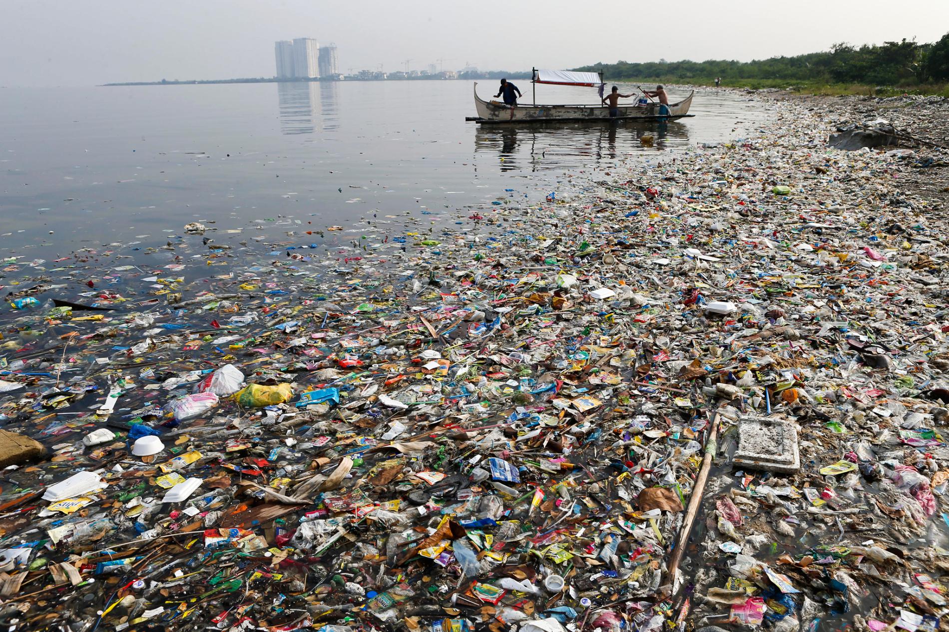 waste in ocean
