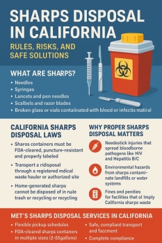 Sharps Disposal in California: Rules, Risks, and Safe Solutions