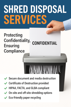 Protecting What Matters: Why Shred Disposal Services Are Essential