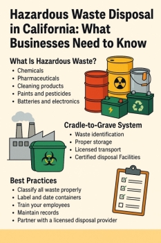 Hazardous Waste Disposal in California: What Businesses Need to Know