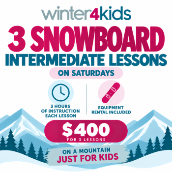 Saturday - Intermediate Snowboard Lessons